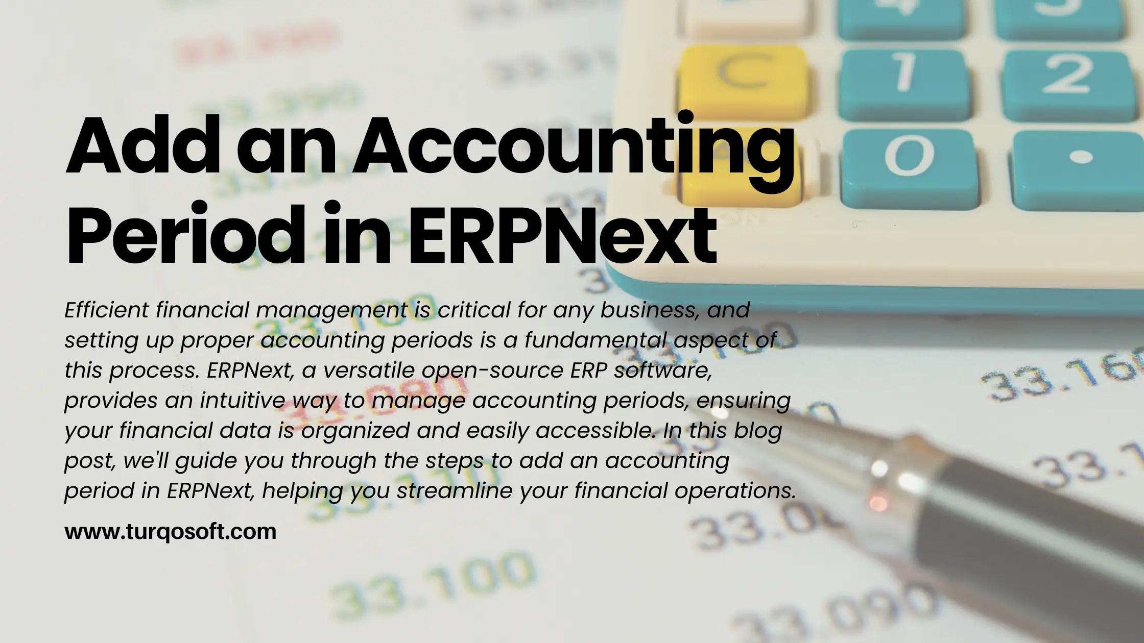 How to Add an Accounting Period in ERPNext: