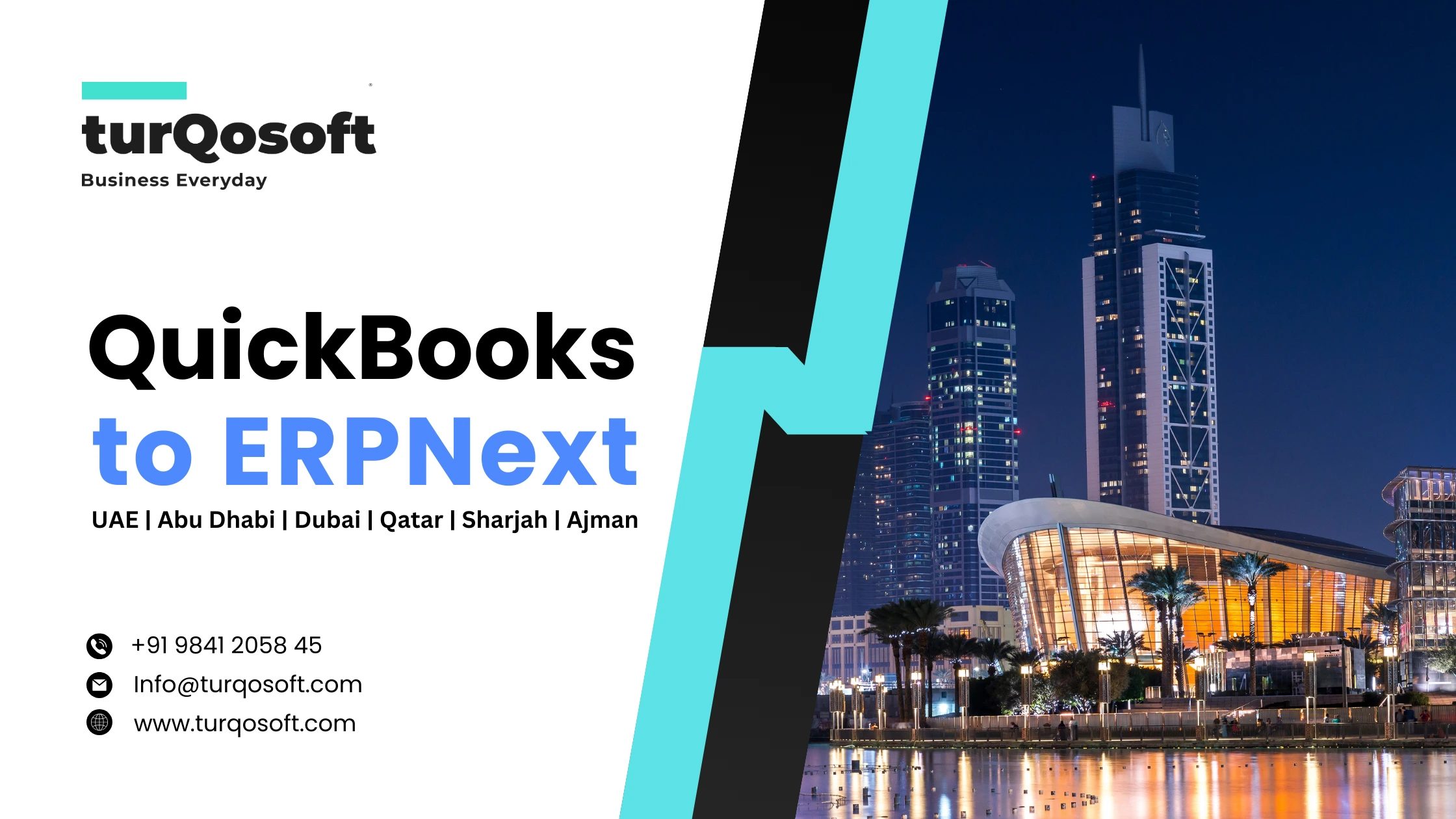 QuickBooks to ERPNext UAE Dubai Abu Dhabi Qatar Sharjah Ajman